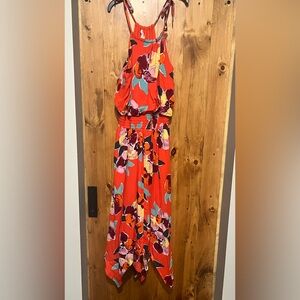 Maurices Orange Floral Dress